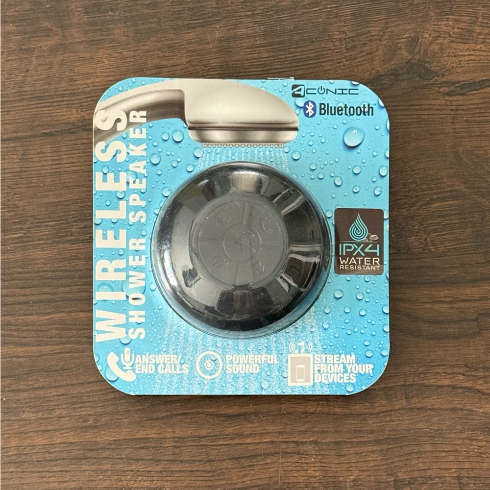 Aconic Bluetooth Wireless Shower Speaker, NWT